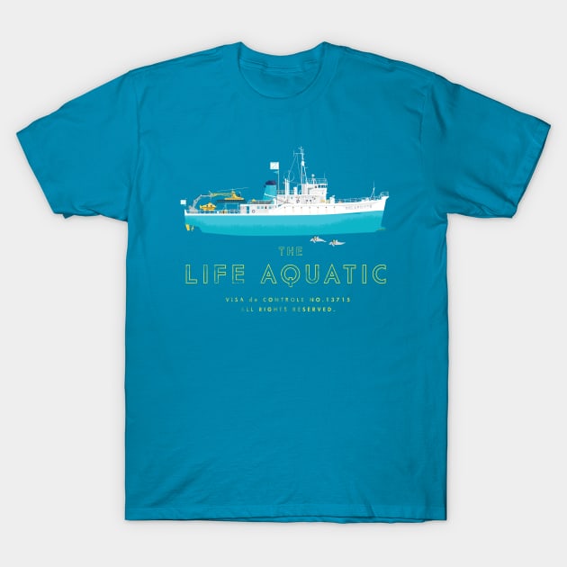 The Life Aquatic with Steve Zissou T-Shirt by steeeeee